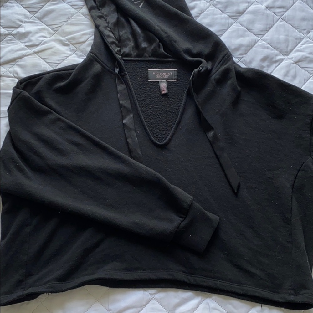 Victoria Secret Cropped Hoodie